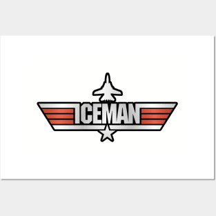 Top Gun Style - Iceman Posters and Art